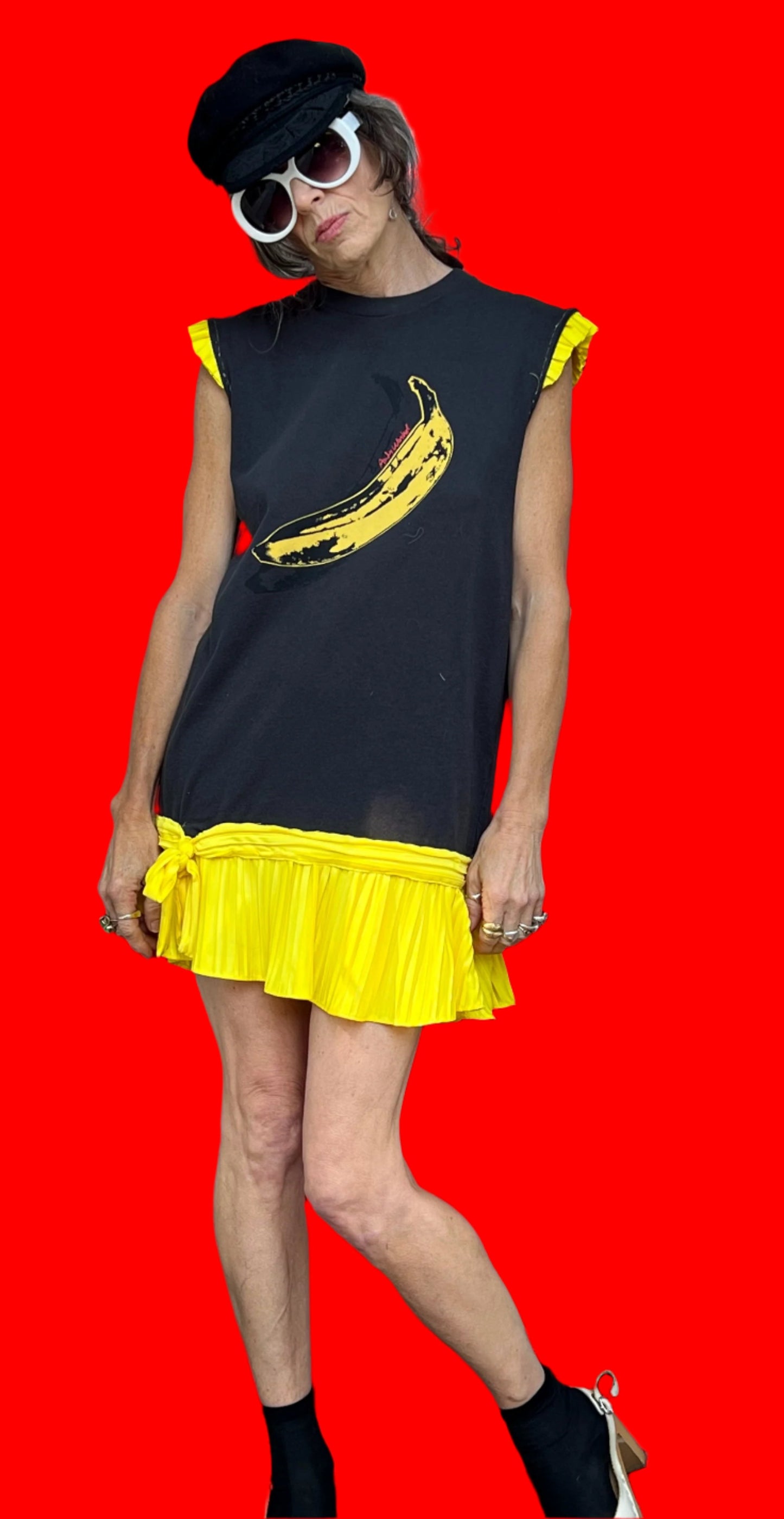 Velvet Underground Nico Mod Minidress